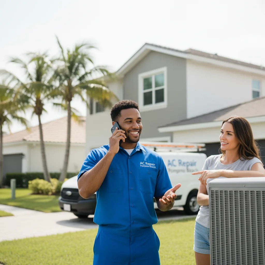 AC Repair Pompano Beach customer support in Sundown